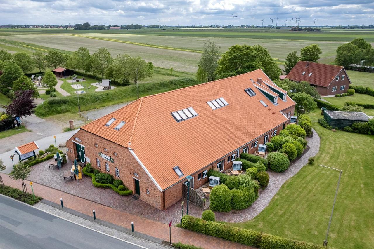 Gulfhof Butendiek - Ferienapartments Neuharlingersiel Exterior foto